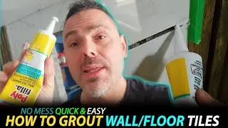 How to Grout Wall Tiles & Floor Tiles Like a DIY Pro | Fast, Easy, Mess-Free Tips for tile grouting