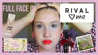 FULL FACE OF RIVAL LOVES ME MAKEUP | Watch me struggle for 26 minutes straight