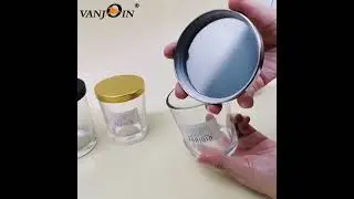 Home Decoration Glass Candle Jars