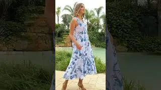 Платье 22A 442C   из новой коллекции Fresh Cotton 2022 бренд AnastaSea.