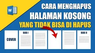 Cara Menghapus Halaman Kosong di Word Yang Tidak Bisa Di Hapus 100% Work PASTI BERHASIL!