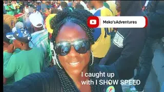 I finally caught up with iShow Speed #ishowspeed #dakar #S&eacute;n&eacute;gal #Meko'sAdventures #knksquad 
