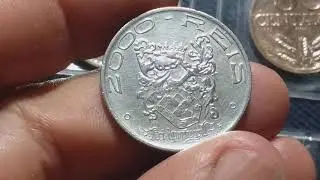 ALGU&Eacute;M TEM ESSA MOEDA DE PRATA DE 2 MIL R&Eacute;IS RARA🤑