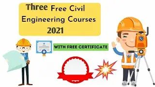 Free online civil engineering courses with certificate | certification courses for civil engineers