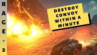 Rage 2 - Vehicle Combat: Tricks(Defeat Annihilator Convoy Bossfight Gameplay 2019)