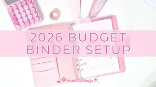 2026 A6 Cash Budget Binder Setup | Setting Up My Planner for the New Year | Low Income Finance