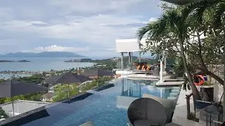 Samui Maithy  pool lounge and  restauran in UniQue hotel & residence