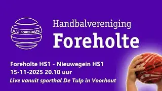 Foreholte HS1 - Nieuwegein HS1 (15-11-2025)
