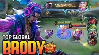 Brody Best Build 2021 | Top Global Brody Gameplay | Mobile Legends✓