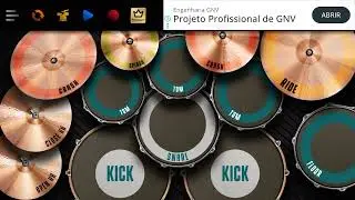 JO&Atilde;O 20+PRA SEMPRE VITOR SANTANA #drumcover #realdrum