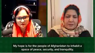 Homa Ahmadi Clip Hope for the People of Afghanistan