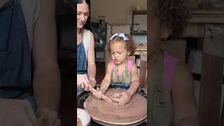 She&rsquo;s 3 🤯 This time she was practicing shaping the bottom. FULL YOUTUBE OUT NOW