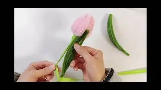 Pipe cleaner flower视频说明
