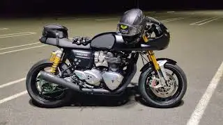 2016 Triumph thruxton r 2019 triumph Speed Twin wheel swap