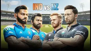 INDIA vs NEW ZEALAND 🔥 | Cricket 26 Intense Match Gameplay