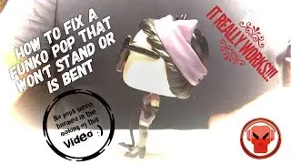How to fix a Funko pop that refuses to stand.