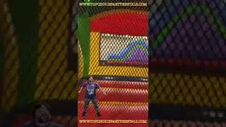 63 foot Obstacle course/Bounce house/Dual lane slide!