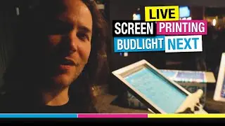 Live Screen Printing for BudLight: The Ultimate DIY Beer Experience
