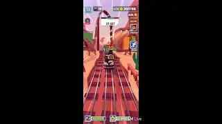 Subway Surfers Live High score Run 🔥 #shortsfeed #shortlive #subwaysurfers