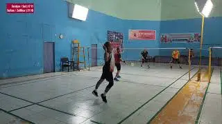 Part 222 | Sardjan/Sul VS Sultan/Zulfikar - Tarkam Badminton Makassar