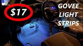 Govee Car Light Strips Installation- How to Install Govee Car Interior Light Strips!