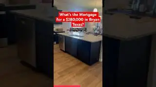 What&rsquo;s the mortgage for a $280k home in Bryan, Tx? #realestate #bryantx #realtor #newconstruction