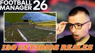 COMO INSTALAR LOS ESTADIOS REALES EN FOOTBALL MANAGER 26 DE @BassyBoy