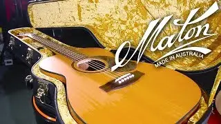 Обзор электроакустической гитары MATON SRS808