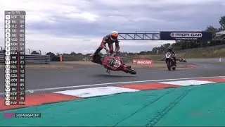 🇩🇪Oschersleben 2025 2 SSP Race2 VanDerVoort Crash