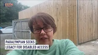 Paralympic legend stranded at train station &ndash; after hoping for equal-access 'legacy'