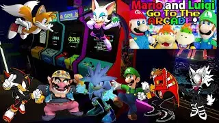 Shadow&Friends React To: CMB: Mario and Luigi Go To The Arcade.