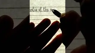 Handwriting E. A. Poe&rsquo;s &ldquo;To Helen&rdquo; Part 11