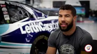 NASCAR Driver Bubba Wallace Races the ROVAL with Leith - LeithCars.com Zero To 60TV: EP-26
