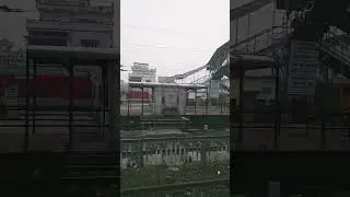 CONCOR freight train through Dum Dum JN