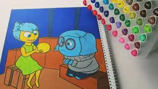 Coloring Inside out Book