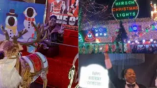 Vlogmas day 19th-22nd Homegirl Bday Dinner /Christmas lights Veiwing 