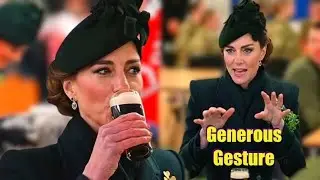 Princess Kate Bought Drinks for the Guards on St. Patrick's Day