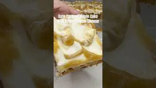 Apple Cake with Yogurt Cream Cheese Frosting