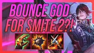 THE BOUNCE GOD WILL BE IN SMITE 2! Hou Yi ADC Gameplay (SMITE Conquest)