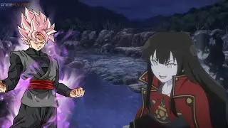 Black Goku en Senran Kagura | Black El Terror De Las Dimensiones