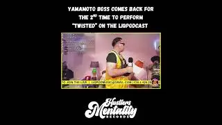 Yamamoto Boss - Twisted live performance at LIQPODCAST part 2 #rap #raplife #raproom #rapgame