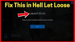 Исправлена ​​ошибка запуска Hell Let Loose:
