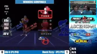 &ldquo;Ascension 3/11/17&rdquo; &ndash; Elk G (Wolf & G&W) v. Duck Fizzy~ (CF & Yoshi) &ndash; Winners Semis