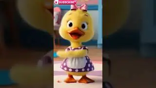 # duck #cute #ai #funny #cartoon #cuteanimals #kidssong #dudi #singanddance #toddlermusic