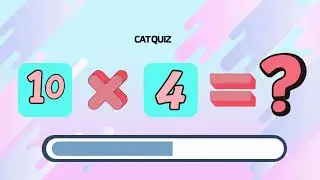 ​Don't Let the Timer Win!🎊 (Multiplication Table 4 Challenge) ⏳