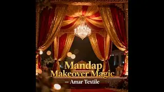 Tent Fabric Mandap Event Decoration Clean Finish #tentfabric #mandapdecor SURAT GUJARAT 9824043385