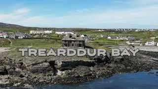 trearddur bay Drone footage