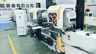 CNC Double head any angle mitre saw machine