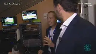 MOVISTAR VISITA LA SALA DE CONTROL DEL BUESA ARENA