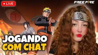 S&Aacute;BADOOUU🟡JOGANDO FREEFIRE AO VIVO 🟡 #aovivo #garenafreefire #freefire #naruto